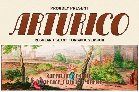Arturico: A Bold and Elegant Font for Modern Design Workflows