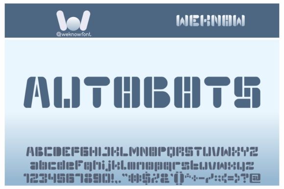 Autobots: The Ultimate Font for Techno Sci-Fi Design