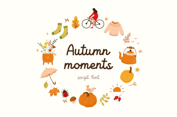 Autumn Moments: A Versatile Font for Every Project
