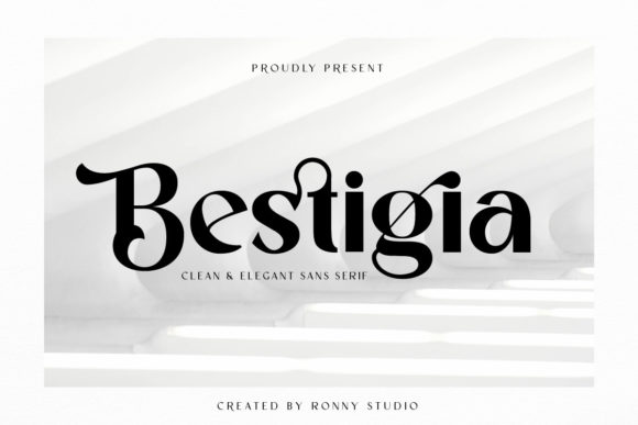 Bestigia: A Flowing Font That Elevates Your Creative Vision