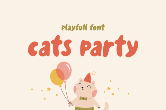 Cats Party: A Playful Font for Creative Projects
