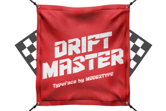 Drift Master: A Futuristic Font for Creative Expression