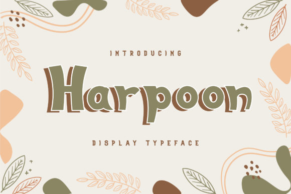Harpoon: A Bold, Stylish Font for Every Creative Need