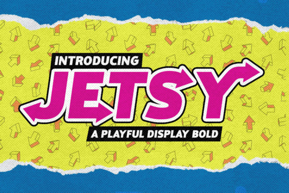 Jetsy: A Fun and Friendly Font for Creative Projects