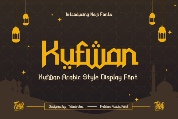 Kufwan: A Timeless Arabic Display Font for Authentic Design