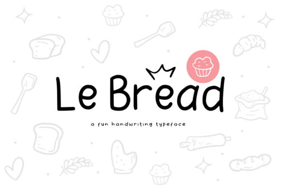 Le Bread: A Playful Font for Creative Projects