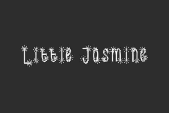 Little Jasmine: A Unique Display Font for Creative Projects