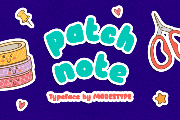 Patch Note: A Friendly Font for Creative Projects