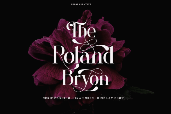 Roland Bryon: The Elegant Serif That Elevates Your Design