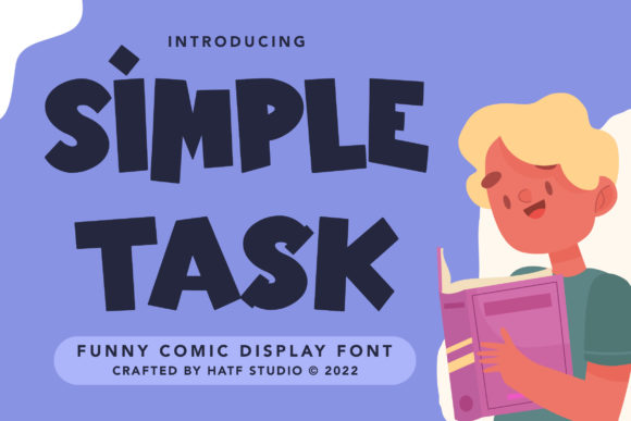 Simple Task: A Handwritten Font for Creative Expression