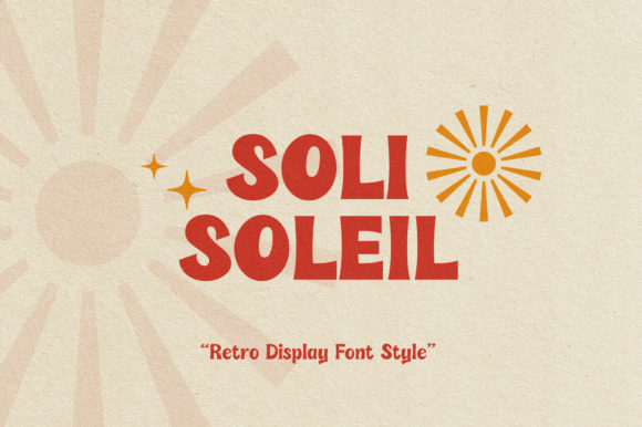 Soli Soleil: A Playful Font for Creative Expression