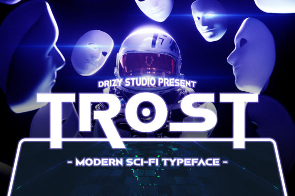 Trost: A Futuristic Font for Modern Design